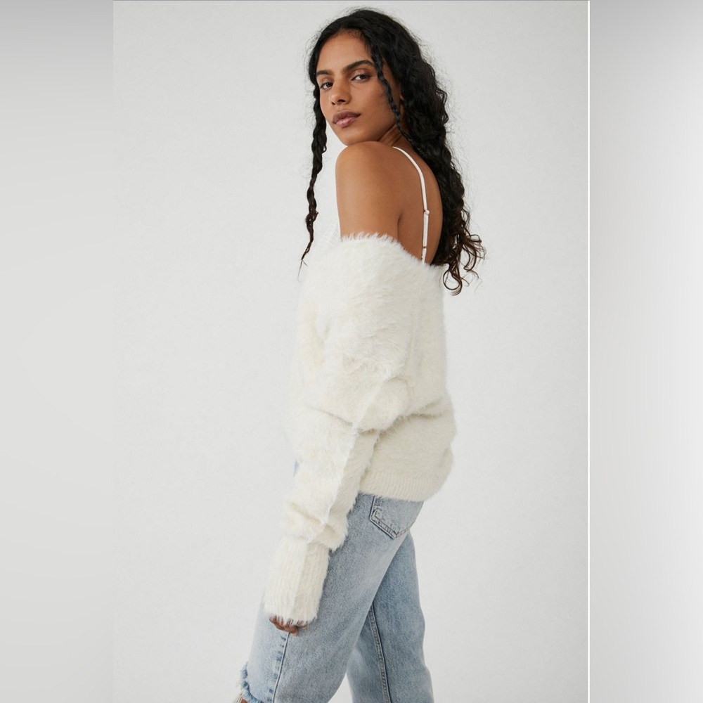 Free People| ‘Serendipity’ Fuzzy Sweater